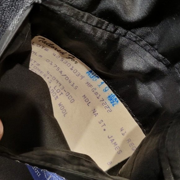 Vintage Gieves & Hawkes Savile Row London Wool Plaid Blazer Sport Jacket 41R - Picture 10 of 10